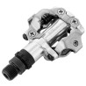 Pedales Shimano M520 SPD plata para MTB
